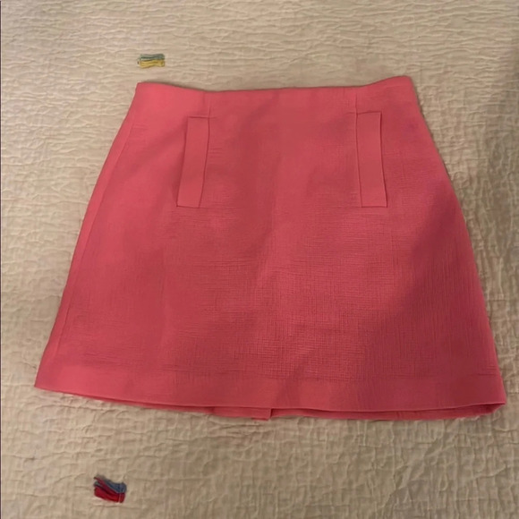 Zara Pink Mini Skirt Small - Picture 1 of 6